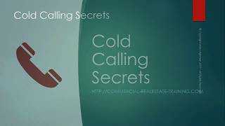 Easy Cold Calling Steps for Commercial Real Estate Brokers [upl. by Yelac472]