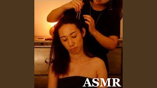 Real Person Scalp Check Gua Sha Massage and Guided Meditation Pt2 [upl. by Wind]