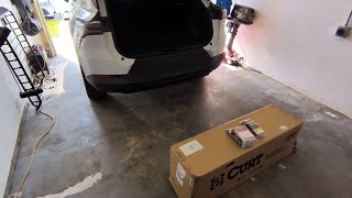 Curt hitch and wiring install on base 2025 Equinox EV LT [upl. by Dyoll]