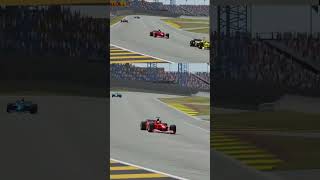 Schumacher vs Frentzen at Interlagos GP – F1 2000 [upl. by Peirsen]