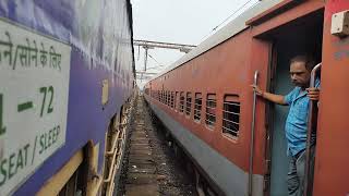 13186 Gangasagar Vs 12378 Padatik Exp racing at Dumdum [upl. by Lonna771]