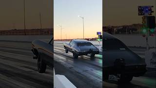 Mustang Vs Chevelle Wheelie Twice [upl. by Refanej133]