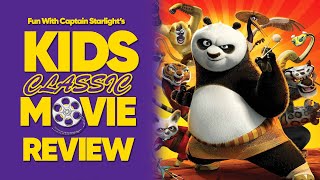 Kung Fu Panda Kids Movie Review KungFuPanda JackBlack KidsMovieReview [upl. by Dreda]