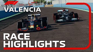 2021 Valencian Grand Prix Race Highlights [upl. by Helsa]