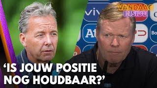 Valentijn Driessen vraagt Ronald Koeman In hoeverre is jouw positie nog houdbaar [upl. by Nnaylloh]