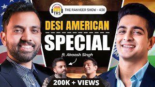 From Standup Comedy to Hollywood  Akaash Singh on Bollywood Indian Culture and More  TRS [upl. by Thurmann]