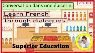 Dialogue dans une épicerie [upl. by Derna]