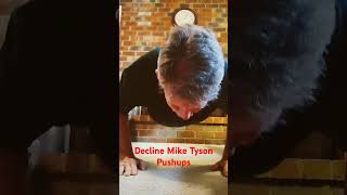 thegooch declinemiketysonpushups 65yearolddeclinepushups miketysondeclinepushups afternoonpush [upl. by Maire]