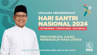 🔴 LIVE UPACARA MEMPERINGATI HARI SANTRI NASIONAL 2024 [upl. by Anilocin]