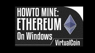 How To Mine Ethereum On Windows Vista GPUCPU With Ethminer Genoil [upl. by Weinberg]