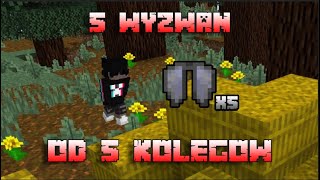 5 wyzwań od 5 kolegów  odc 2 MINECRAFTSURVIVAL odc 7 [upl. by Ardnnaed49]