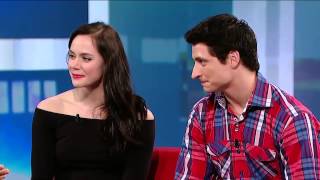 Tessa Virtue And Scott Moir INTERVIEW [upl. by Cariotta]