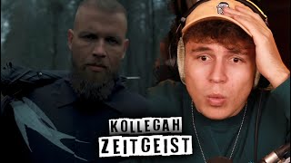 😱💯EIN GANZER PART AUF ENGLISCHReaktion  KOLLEGAH  ZEITGEIST Official Video  PtrckTV [upl. by Eiramana]