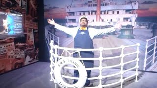 Titanic An Immersive Voyage opens at Exhibition Hub Arts Center [upl. by Odrick]