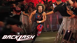 Carlito makes a cool return WWE Backlash 2023 highlights [upl. by Azzil609]