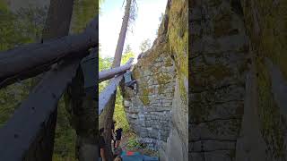 Tigerlily Left  V6  Tigerlily  Leavenworth Bouldering [upl. by Fanchette167]