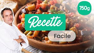 Recette facile  ratatouille  750g [upl. by Rebhun641]