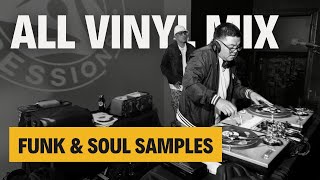 Original Funk and Soul Samples All 45 Vinyl Mix  Roller Skating Vibes  Live from San Francisco [upl. by Aruasi]