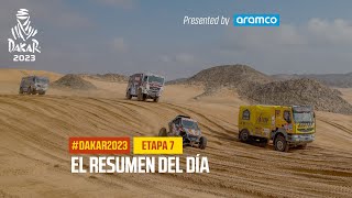 El resumen del Etapa 7 presentado por Aramco  Dakar2023 [upl. by Einahpit364]