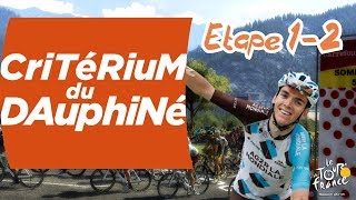 CRITÉRIUM DU DAUPHINÉ 2019  Etape 12  TDF18 [upl. by Swift]