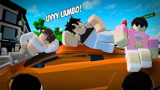 BEKI HEIST Sa BROOKHAVEN  STEALING A LAMBORGHINI Roblox [upl. by Yanarp]