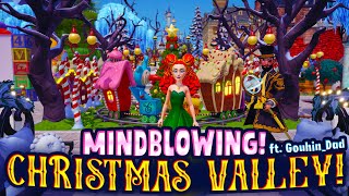 INCREDIBLE Christmas Valley Tour in Disney Dreamlight Valley This Is Decorating Masterclass [upl. by Rye]