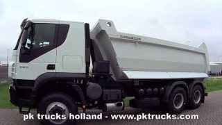 pktrucks Iveco Trakker AT380T38H4200 6x4 Meiller 16 cbm tipper [upl. by Modnar129]