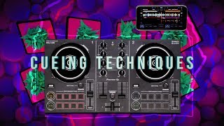 DDJ200 and WeDJ Tutorials Cueing Techniques [upl. by Rudolfo]