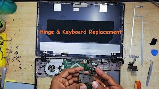 Acer Aspire ES1533 Series Hinge amp Keyboard Replacement  How to Replace Hinge Keyboard ES1533P4PA [upl. by Josephson906]