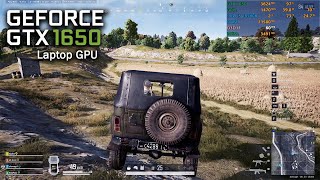 PUBG PC  GTX 1650  Intel i5 10500h  MSI GF63 Thin  1080p [upl. by Ashely]