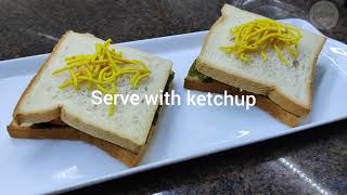 Bombay Sandwich  Chaat  Sandwich  Quick and Easy recipe  Appetite Fascinata  no music [upl. by Asilrahc415]