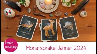 Monatsorakel Jänner 2024 [upl. by Nylodnewg]