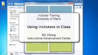 Using iclickers in Class [upl. by Xylon]