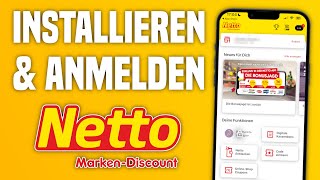 Netto App installieren amp anmelden  Netto App Tutorial [upl. by Eihs]