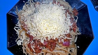 Jai Testé les Pâtes à la Bolognaise Vegan [upl. by Alek]