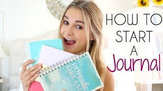 How to Start a Journal Quick  Easy Steps [upl. by Marrilee]