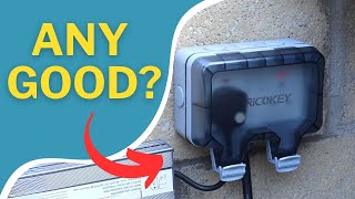 RICOKEY Double Outdoor Socket Review [upl. by Elleahcim]