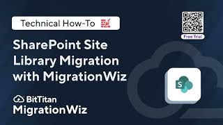 SharePoint Site Library Migration with MigrationWiz and a Free Trial [upl. by Mirelle]