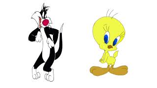 Tweety Bird Cartoon  Nursery Rhymes  Tweety Sylvester cartoon tweety tweetybird  Looney Tunes [upl. by Eirrab]