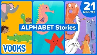 Learn the Alphabet  Animated Kids Books  Vooks Narrated Storybooks [upl. by Kelcy523]