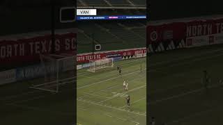 Eliot Goldthorp puts the Whitecaps FC 2 back in the game vs North Texas SC [upl. by Alfonso691]