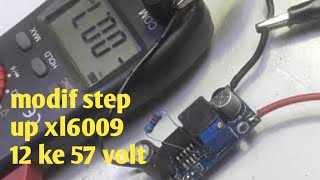 modif backlight dengan step up 12volt sampai 57volt [upl. by Manuela996]