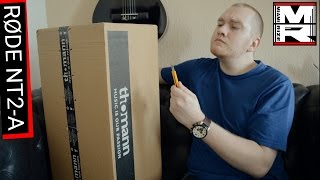 RODE NT2A Unboxing amp Test germandeutsch [upl. by Vernier]