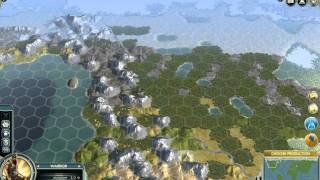 Civilization 5 1080p  The Earth Map  Huge Style [upl. by Vladimir]