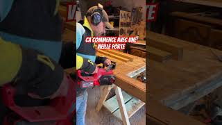 Une porte 😃 économie de chauffage 👍renovation autorenovation teamreno diy tuto [upl. by Anerres]