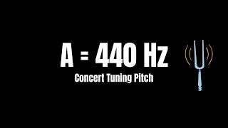 A  440 Hz  concert tuning pitch  1 hour ear training [upl. by Eelaras]