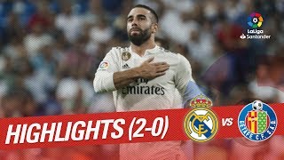 Resumen de Real Madrid vs Getafe CF 20 [upl. by Gnort]