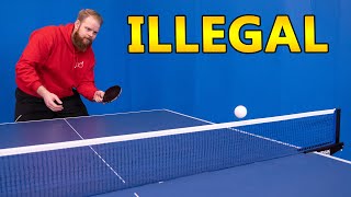 Worlds Most Ridiculous Ping Pong Serves [upl. by Lora]