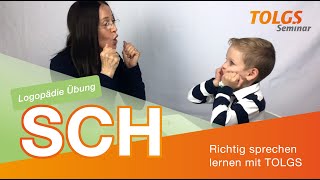 Logopädie Übung für Kinder – Lautbildung SCH [upl. by Daph442]