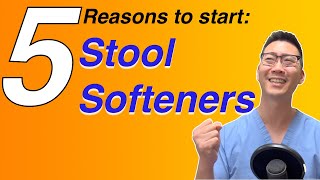 5 reasons to start Stool Softeners [upl. by Nosahc558]